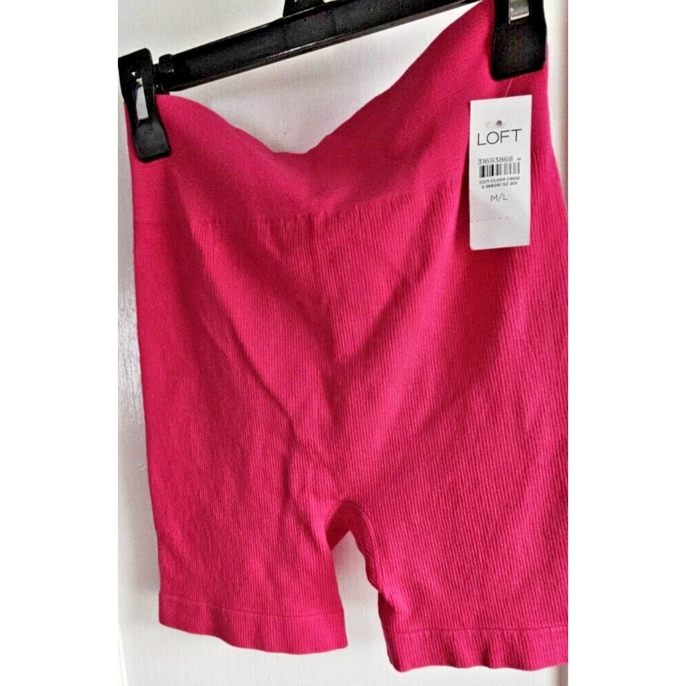 NWT LOFT modal blend daydream seamless high waist boyshorts Pink M/L